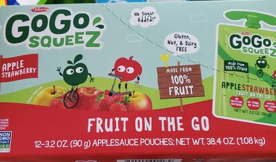 Apple/Strawberry squeeze