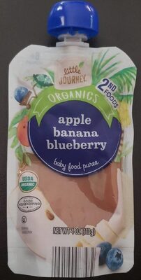 apple banana blueberry baby food puree