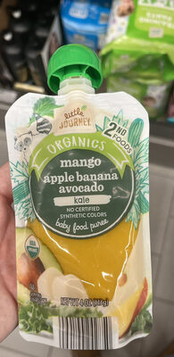 Organics Mango Apple Banana Avocado Kale