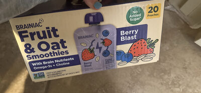 Fruit & Oat Smoothies Berry Blast