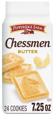 Chessmen Butter Cookies