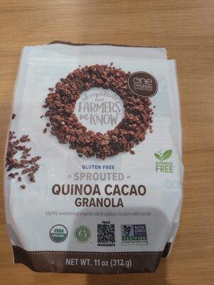 Sprouted Quinoa Cacao Granola