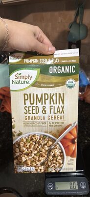 Pumpkin Seed & Flax Granola Cereal