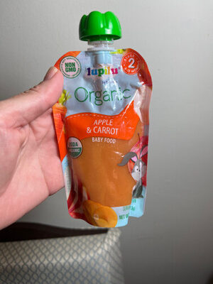 Organic apple and carrot