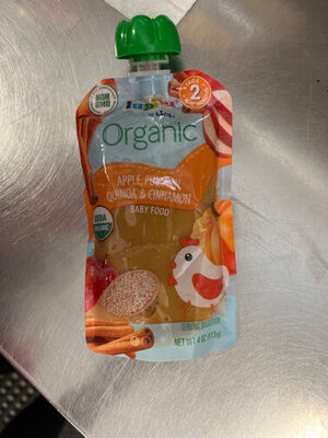 Apple, pumpkin,quioa, cinnamon