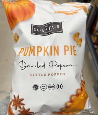 Pumpkin pie drizzled popcorn