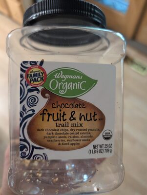 Organic Chocolate Fruit & Nut Trail Mix