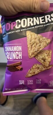 Cinnamon Crunch Popped-Corn Snacks