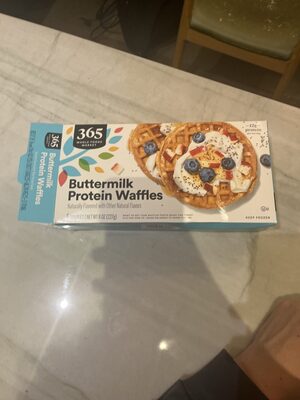 Buttermilk Protein Waffles