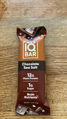 Iq Bar Chocolate Sea Salt