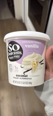 Unsweetened Vanilla Coconut Yogurt Alternative