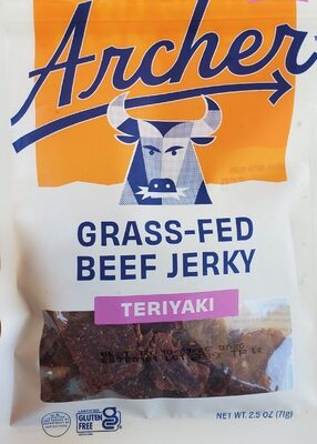 Grass-Fed Beef Jerky Teriyaki