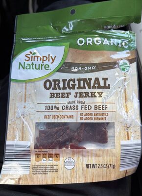 Organic Original Beef Jerky