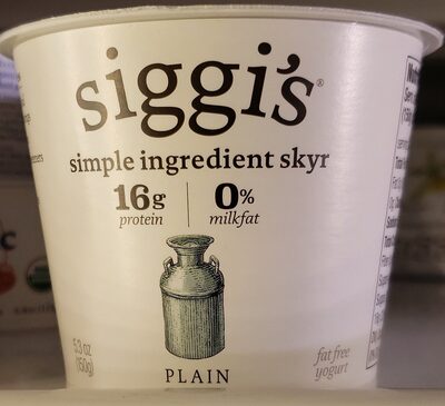 simple ingredient skyr PLAIN