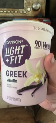 Light & Fit Flavored Greek Yogurt