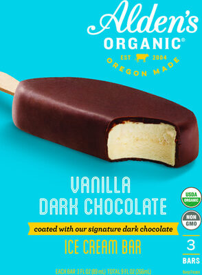 Organic Vanilla Ice Cream & Dark Chocolate Bars