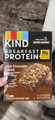 breakfast protein Dark Chocolate Cocoa