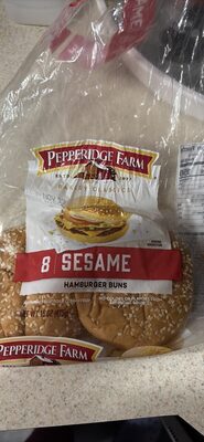 Sesame Hamburger Buns
