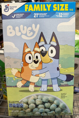 Bluey cereal
