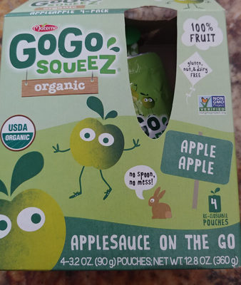 Organic Apple Apple Fruit On The Go