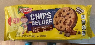 Chips deluxe Keebler fudge dipped duos