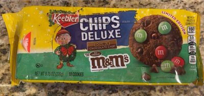 Chips Deluxe Double Chocolate Chip Milk Chocolate M&M Cookies