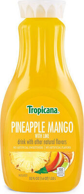 Pineapple Mango Juice with Lime