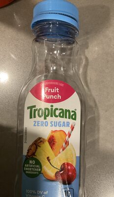 fruit punch, zero sugar
