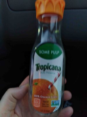 Pure Premium Orange Juice Homestyle Some Pulp