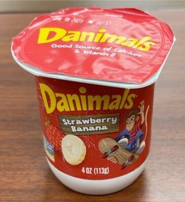Nonfat Strawberry Banana Yogurt