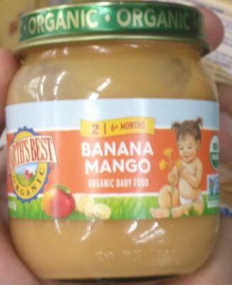 Fruit Blends Banana Mango Second Stage