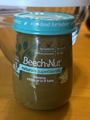 Naturals Superblends Banana, Chickpeas & Kale