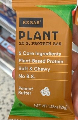 Peanut Butter Plant Protein Bar