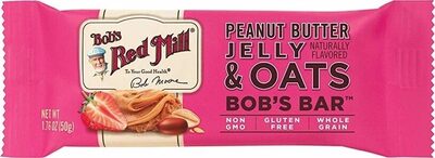 Peanut Butter Jelly Naturally Flavored & Oats Bob's Bar
