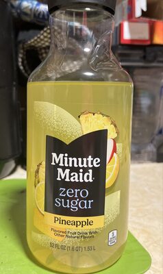zero sugar Pineapple Flavored Fruit Drink