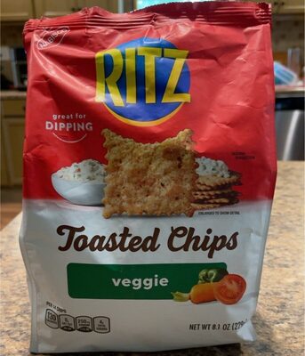 Toasted veggoe chips